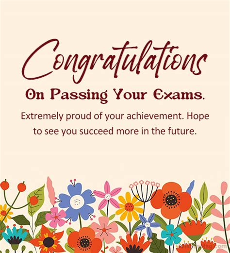 proud congratulations for passing exams quotes